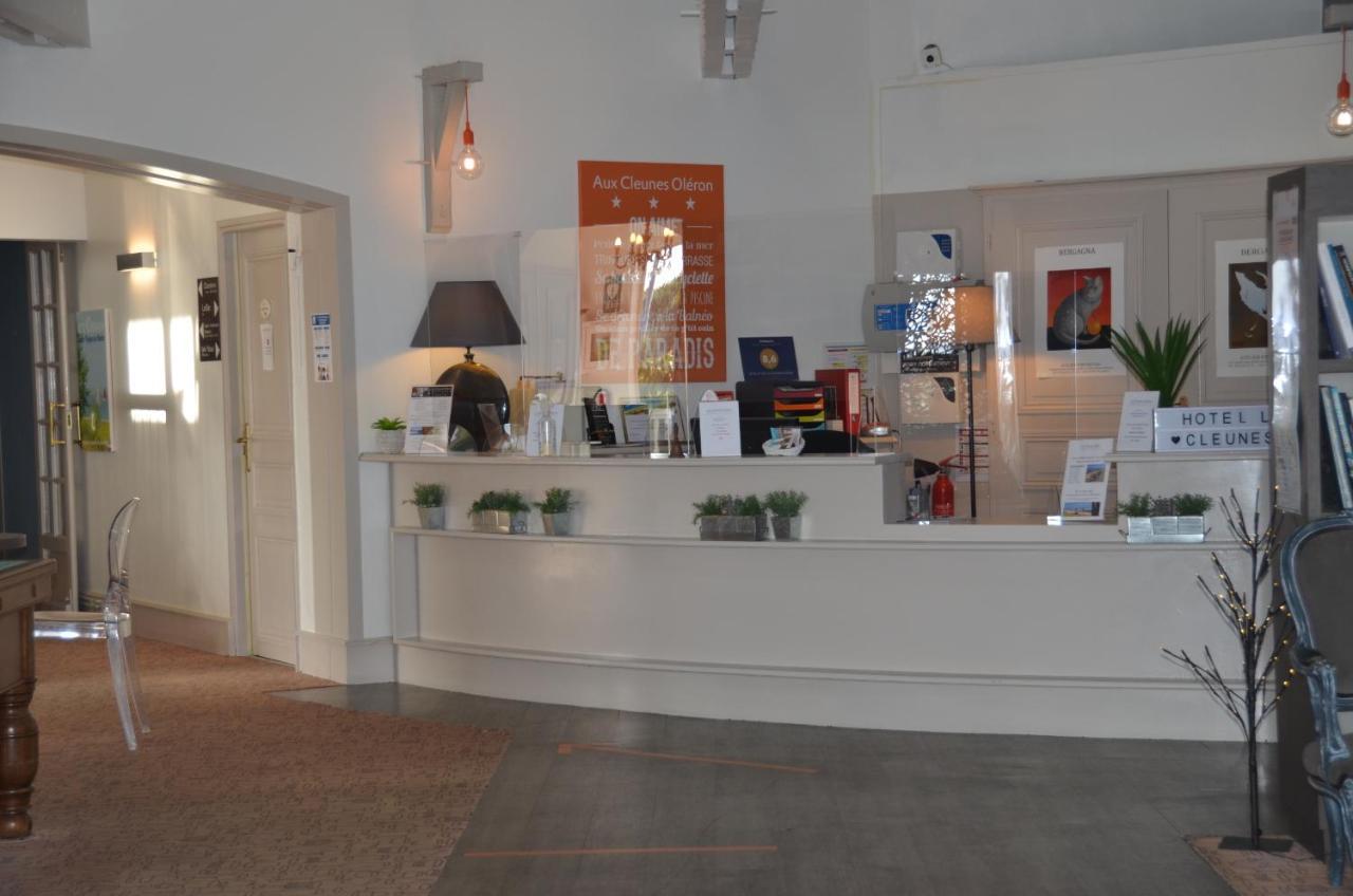 Hotel Et Spa Les Cleunes Oleron Saint-Trojan-les-Bains Exterior foto